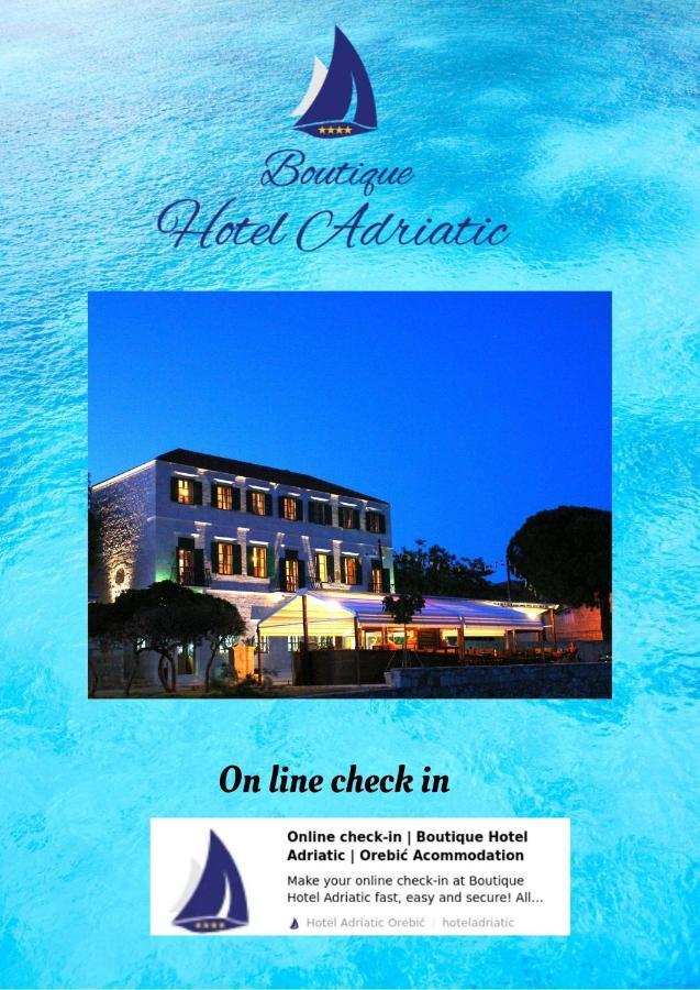 Heritage Boutique Hotel Adriatic-Adults Only โอเรบิก ภายนอก รูปภาพ